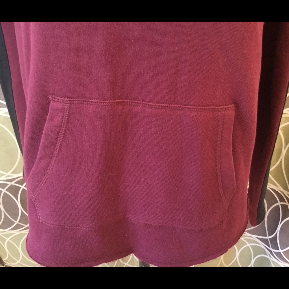 PINK Victoria's Secret Maroon 1/4 Zip - Small - Picture 3 of 8